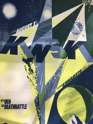 Kinski - 2004 Burlesque of North America poster Minneapolis, MN 7th St. Entry
