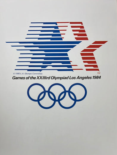 Canon Olympic Commemorative Series 1984  - poster 1984 Los Angeles, CA