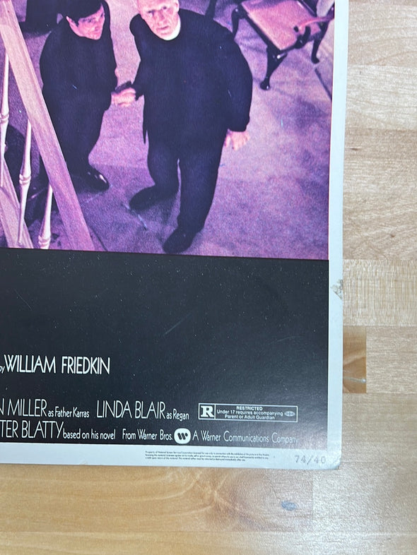The Exorcist - 1974 original lobby card poster movie cinema 1