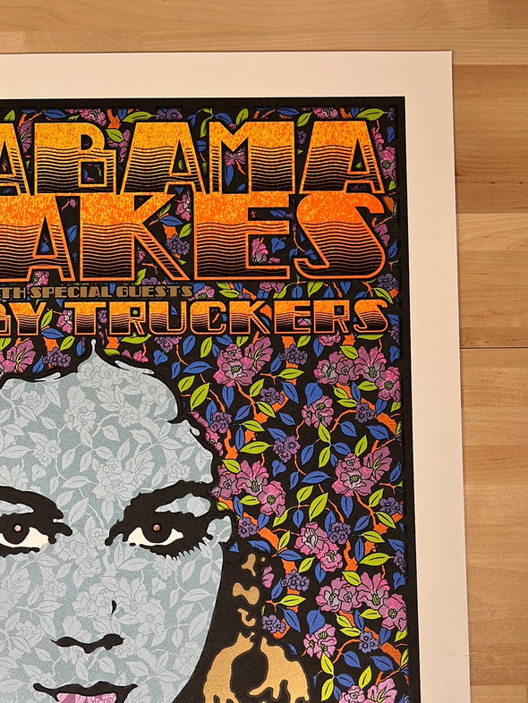 Alabama Shakes - 2015 Chuck Sperry poster Red Rocks Morrison, CO