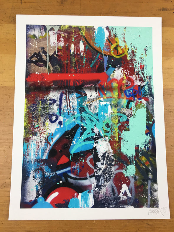 The Grind - Cope2 poster limited edition art print New York graffiti art