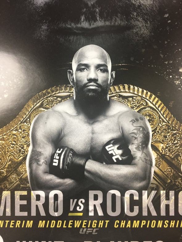 UFC 221 - 2018 Poster Romero vs Rockhold Interim Middleweight Championship