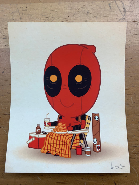 First in Line - 2014 Mike Mitchell poster art print