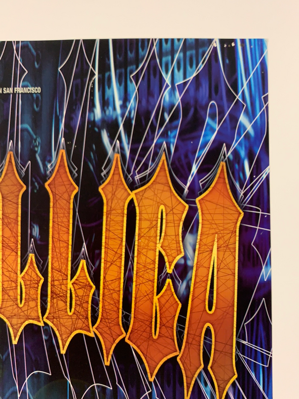 Metallica - 2003 poster Rex Ray Fillmore Auditorium San Fran 1st