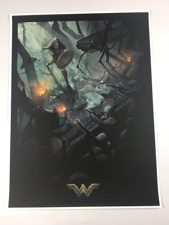 No Man's Land Wonder Woman - Robin Har Poster Art Print