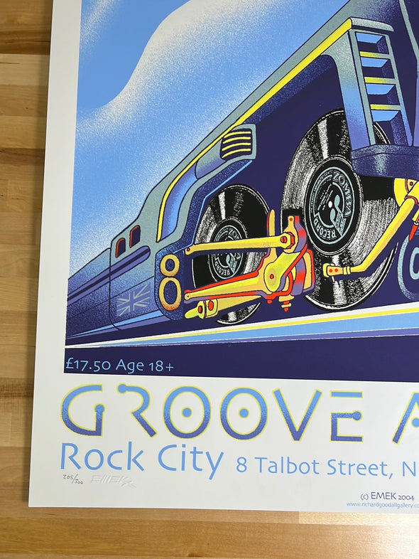 Groove Armada - 2004 Emek poster Nottingham, GBR Rock City