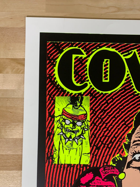 Cows - 1992 T.A.Z. poster Los Angeles, CA Roxy 1st ed