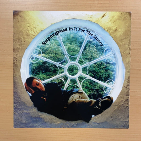 Supergrass - 1997 original vinyl poster insert 12x12 record art
