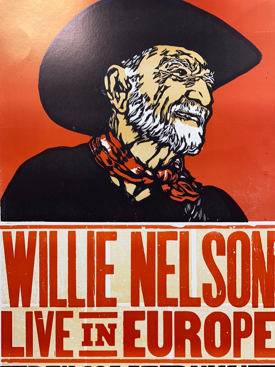 Willie Nelson Leon Russell ポスター ハワイ　レア Willie Nelson Leon Russell ポスター ハワイ レア レトロハワイ ポスター