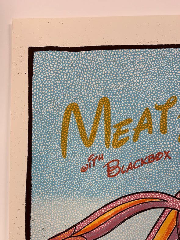 Meat Puppets - 2015 Fugscreens Studios poster Chicago, IL Foo Fighters after show