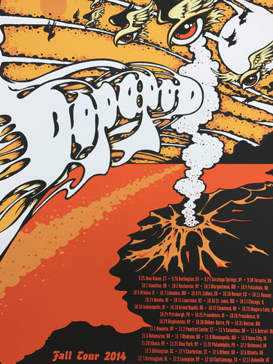 Dopapod - 2014 Billy Perkins poster Fall Tour
