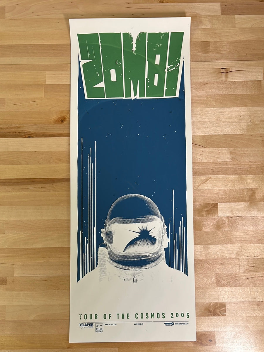Zombi - 2005 Spike Press poster Tour of the Cosmos – Sold Out Posters