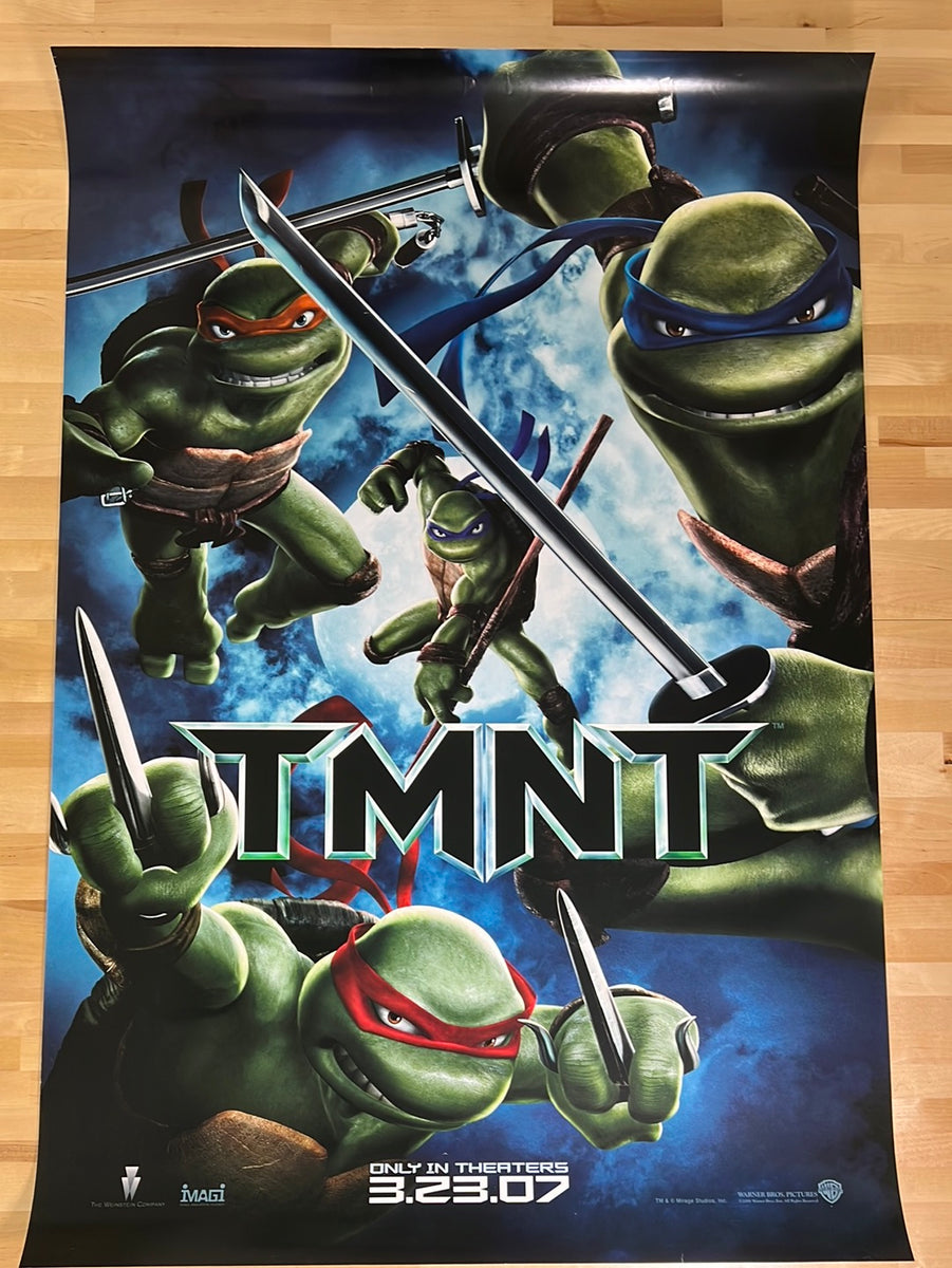 Teenage Mutant Ninja Turtles TMNT - 2007 video promo movie poster 27x4 –  Sold Out Posters