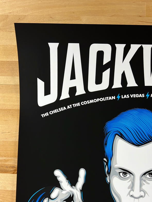 Jack White - 2022 Matthew Jacobson poster Las Vegas, NV