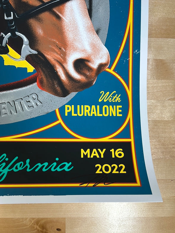 Pearl Jam - 2022 Ian Williams poster Fresno, CA AP