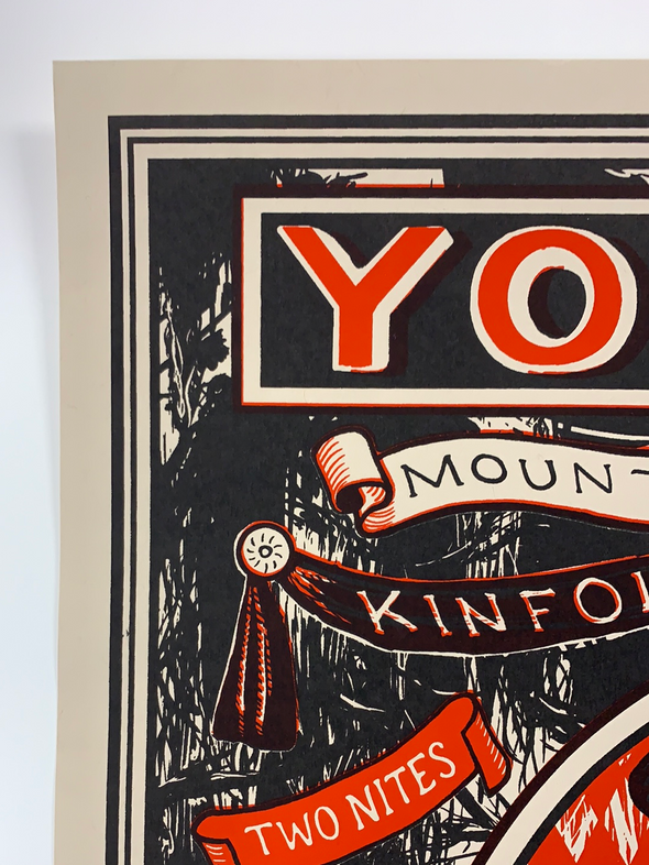 Yonder Mountain String Band - 2009 Johnny Sampson poster Chicago, IL