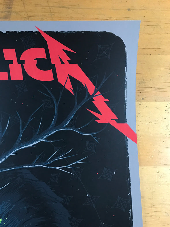 Metallica - 2017 Jeff Soto poster Montreal, QC, Parc Jean-Drapeau S/N AP
