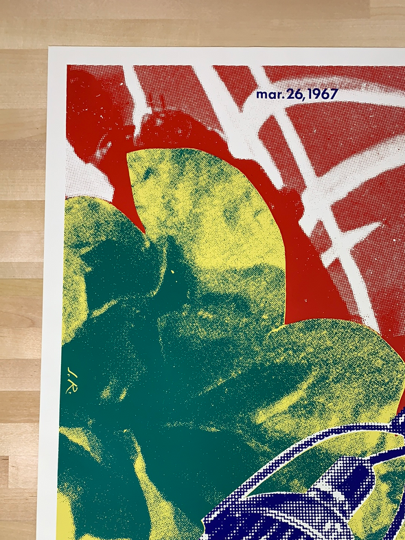 Aspen Easter Jazz Festival - 1967 James Rosenquist poster Original Vintage