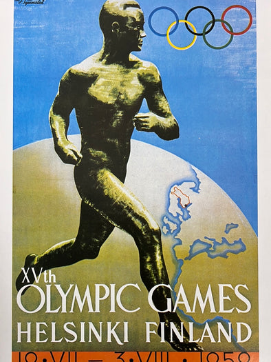 Canon Olympic Commemorative Series 1984  - poster 1952 Helsinki