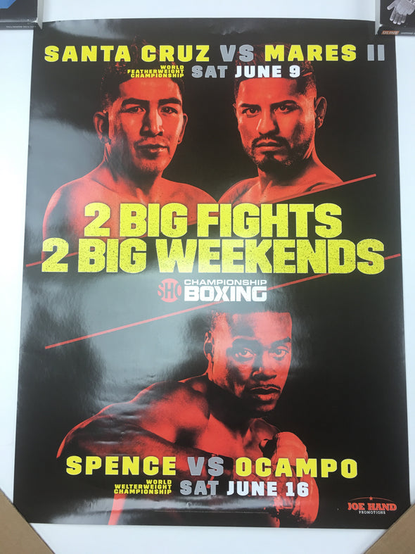 Boxing - 2018 Santa Cruz vs Mares II, Spence vs Ocampo