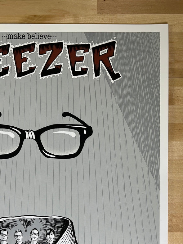 Weezer - 2005 EMEK poster Santa Barbara Bowl, CA
