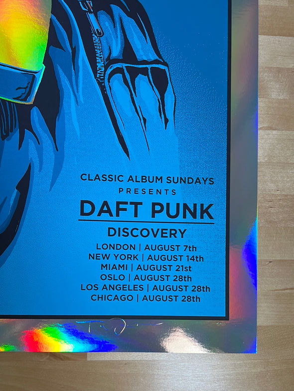 Daft Punk - 2022 Tim Doyle Poster Discovery FOIL