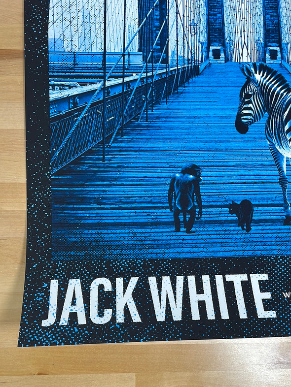 Jack White - 2023 Matthew Jacobson poster Brooklyn, NY