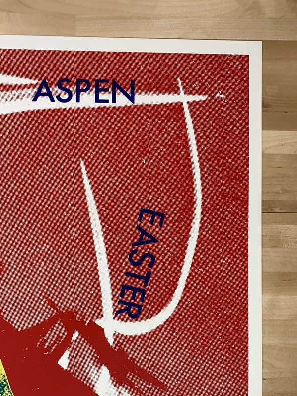 Aspen Easter Jazz Festival - 1967 James Rosenquist poster Original Vintage