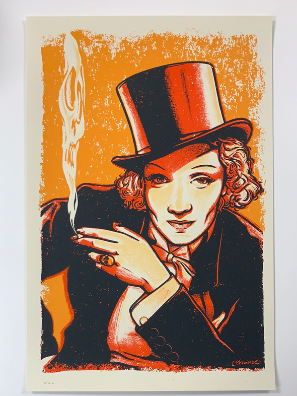 Marlene - 2015 Lars P Krause poster print Hollywood Icon Pin-Up's