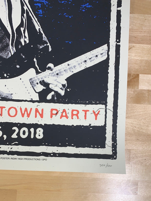 Eric Clapton - 2018 poster Greenwich Town Party