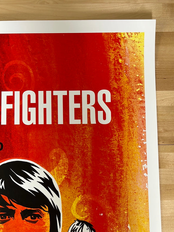 Foo Fighters - 2005 Craig Phillips poster Sydney, Australia Moore Park