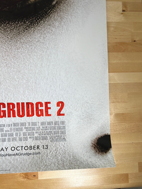 The Grudge 2 - 2006 video promo movie poster original vintage 27x40