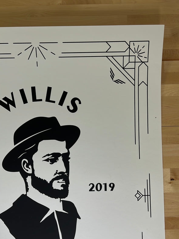 Mumford & Sons - 2019 poster Willis GOTR art print