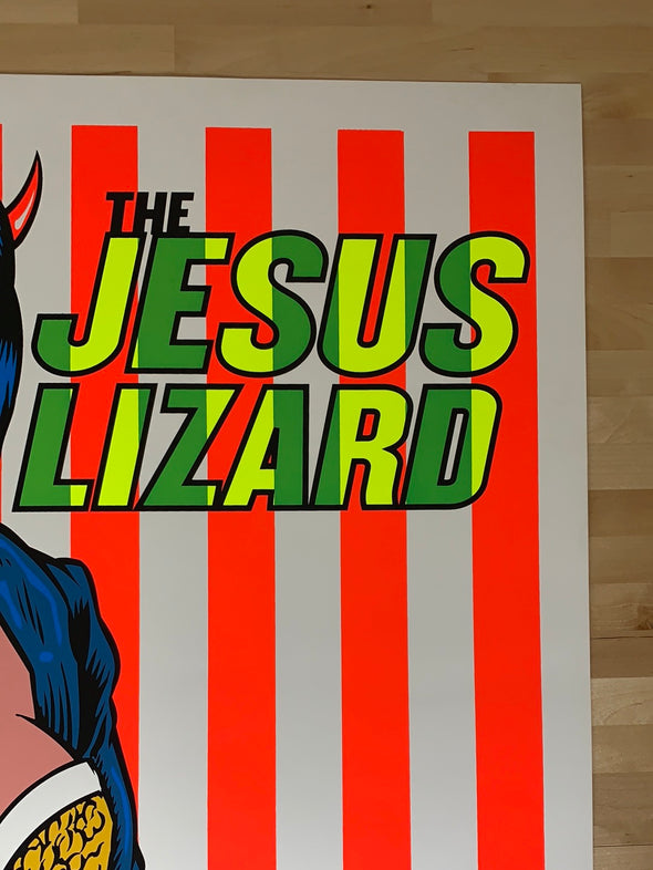 Jesus Lizard - 1996 T.A.Z. poster Los Angeles, CA 1st ed