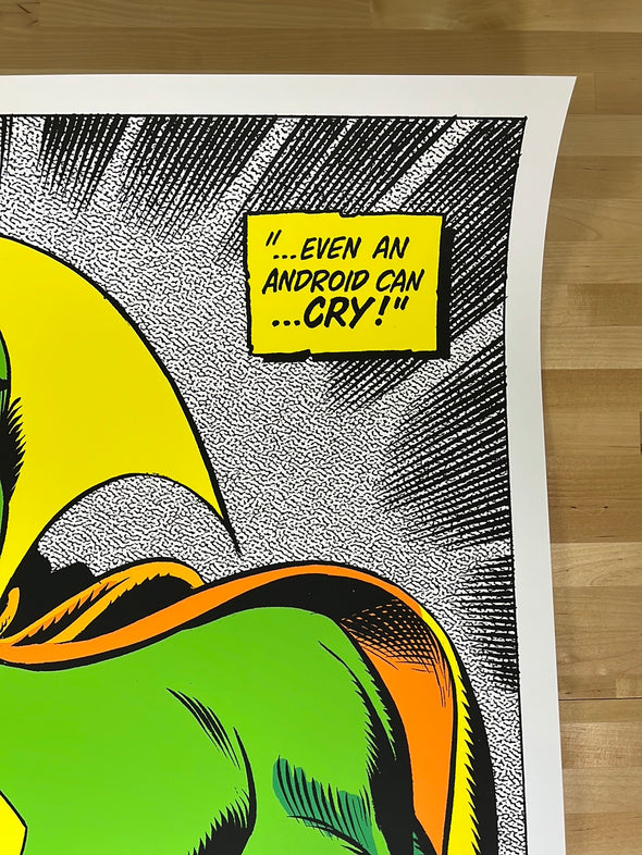 Even An Android Can...Cry! - 2021 John Buscema poster Marvel