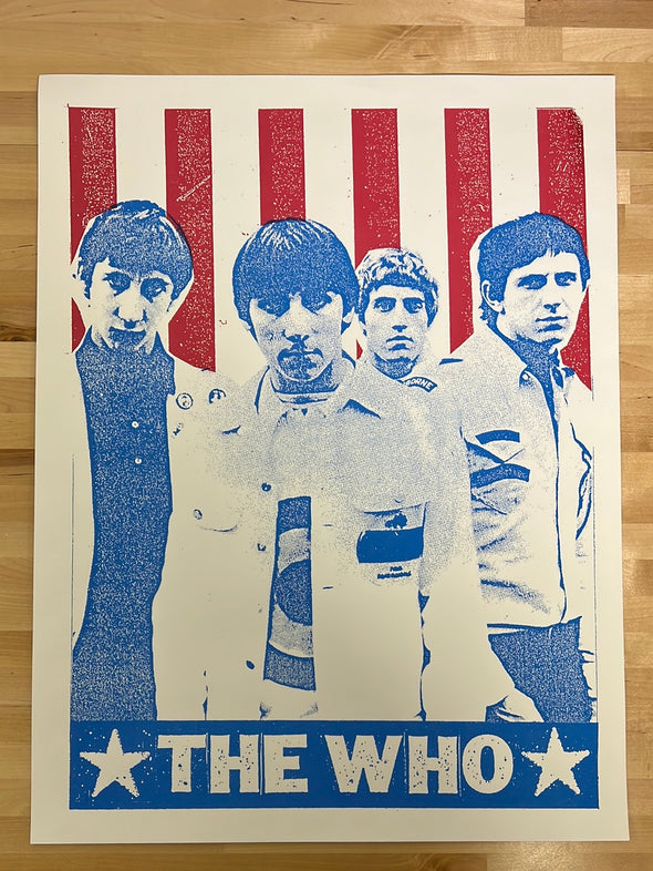 The Who - 2008 Print Mafia poster Elect to Save