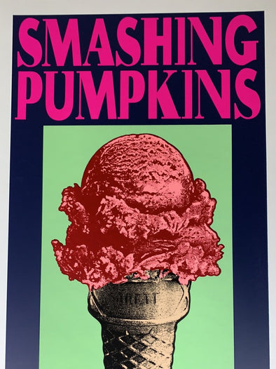 Smashing Pumpkins - 1993 T.A.Z. poster Hollywood, CA Palladium 1st ed