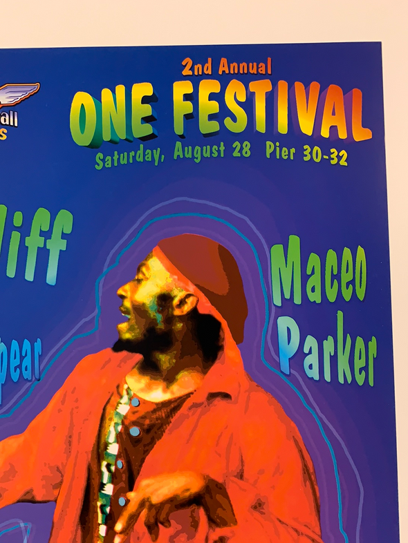 MHP 71 One Festival - 1999 poster Maritime Hall San Fran 1st