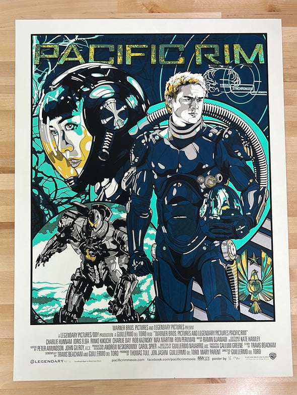 Pacific Rim - 2013 N.E. poster Drift movie print