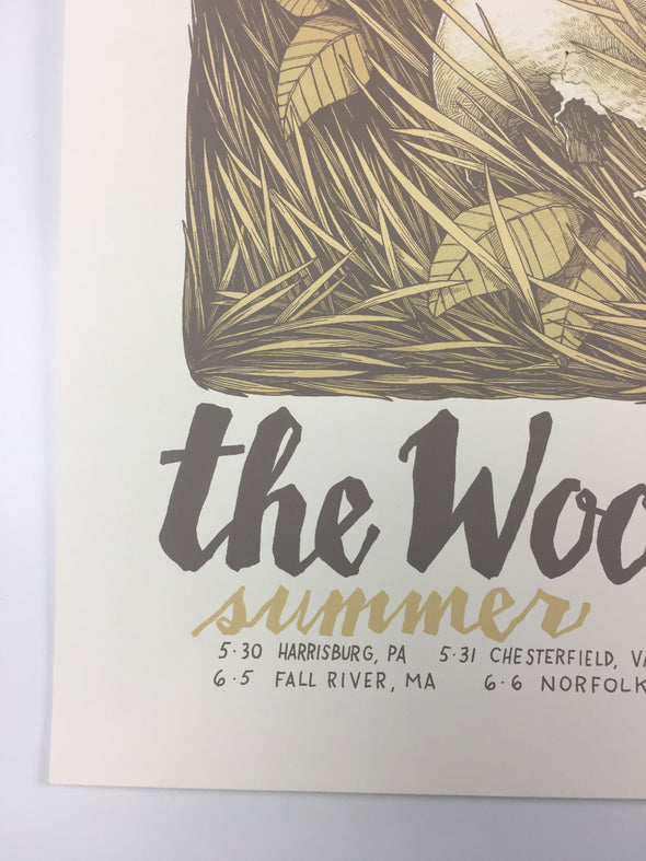 The Wood Brothers - 2013 Justin Santora Poster The Wood Brothers Summer Tour