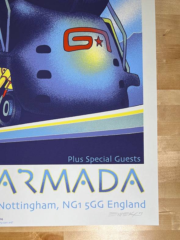 Groove Armada - 2004 Emek poster Nottingham, GBR Rock City