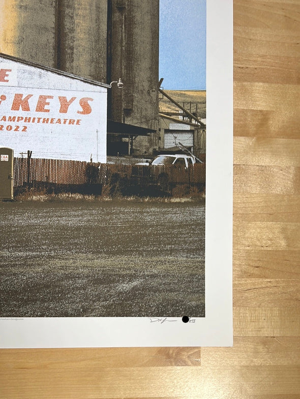 The Black Keys - 2022 Crosshair poster Tinley Park, IL