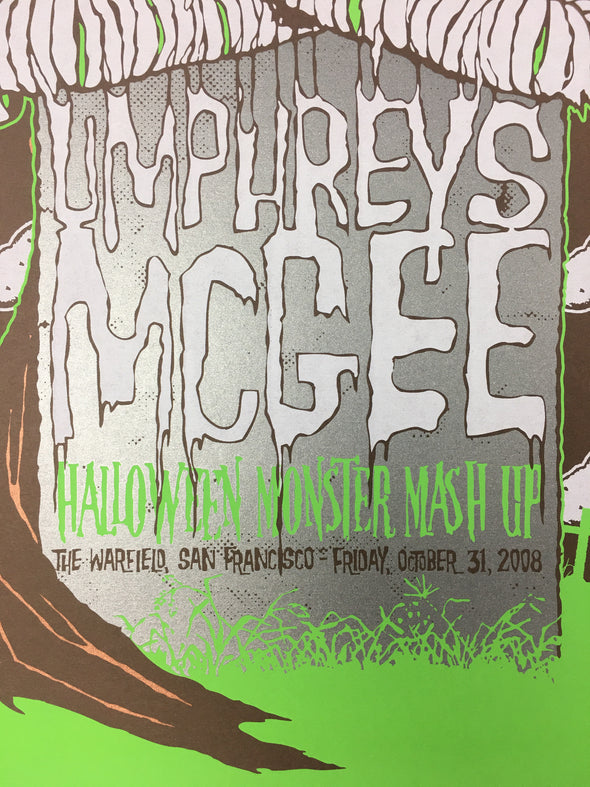 Umphrey's McGee - 2008 Todd Slater Poster San Francisco, CA Warfield Theater