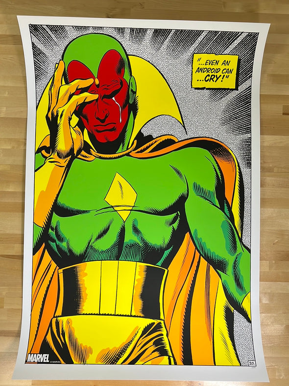 Even An Android Can...Cry! - 2021 John Buscema poster Marvel