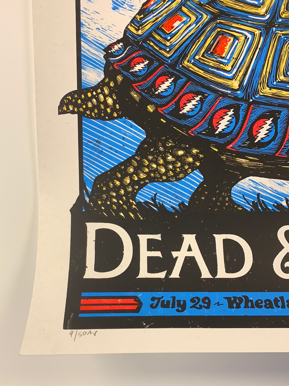 Dead & Company - 2016 Zeb Love poster Wheatland, CA Summer Tour