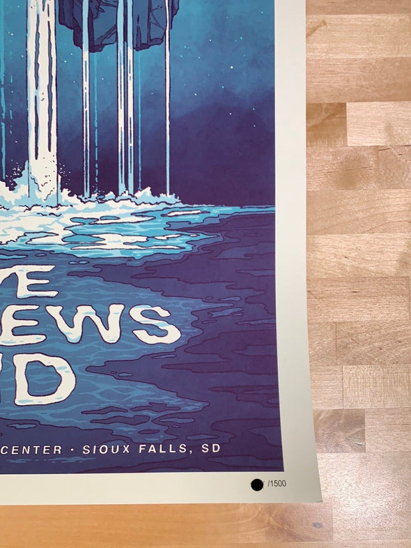 Dave Matthews Band - 2019 Matt Fleming poster Sioux, SD