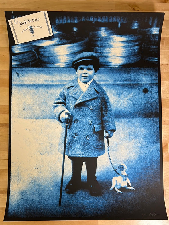 Jack White - 2012 Rob Jones poster Paris, France