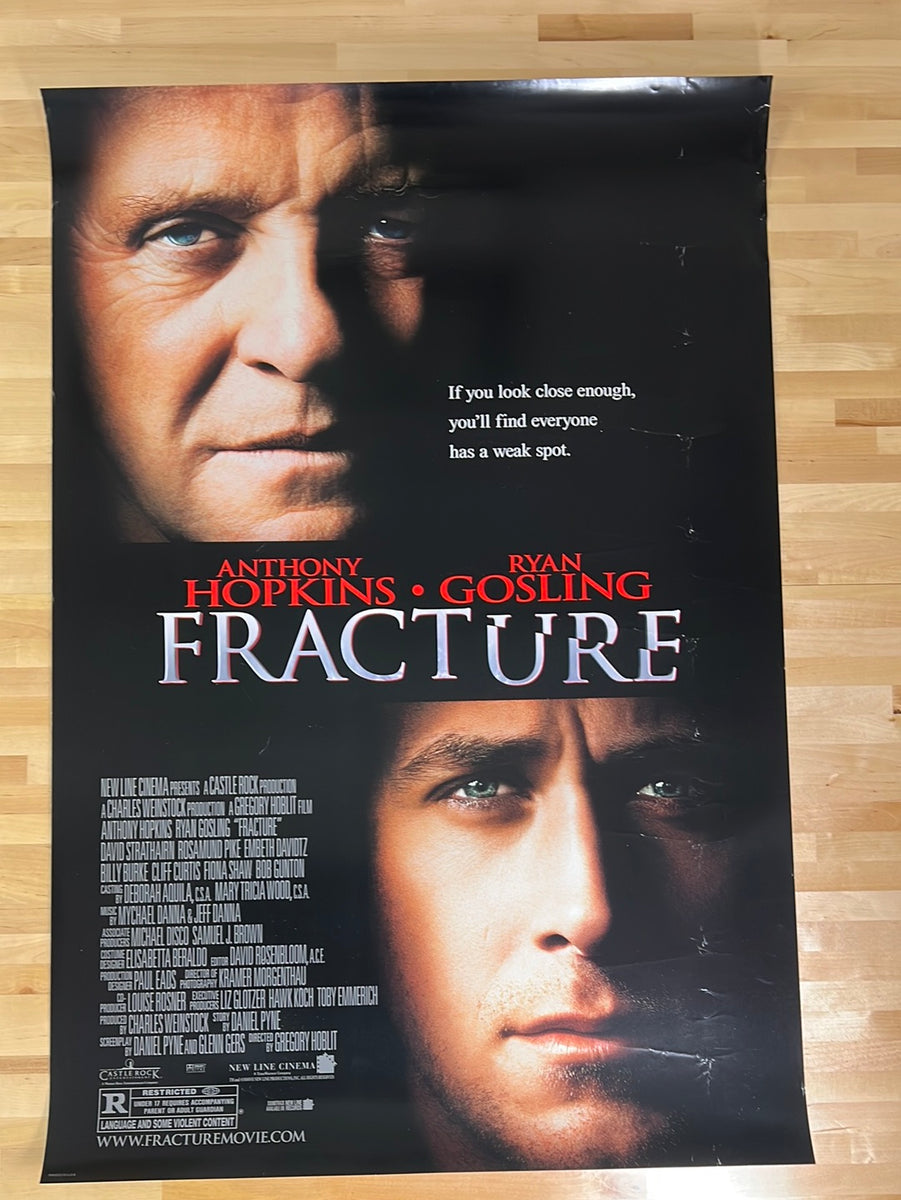 Fracture 2007 video promo movie poster original vintage 27x40 Sold