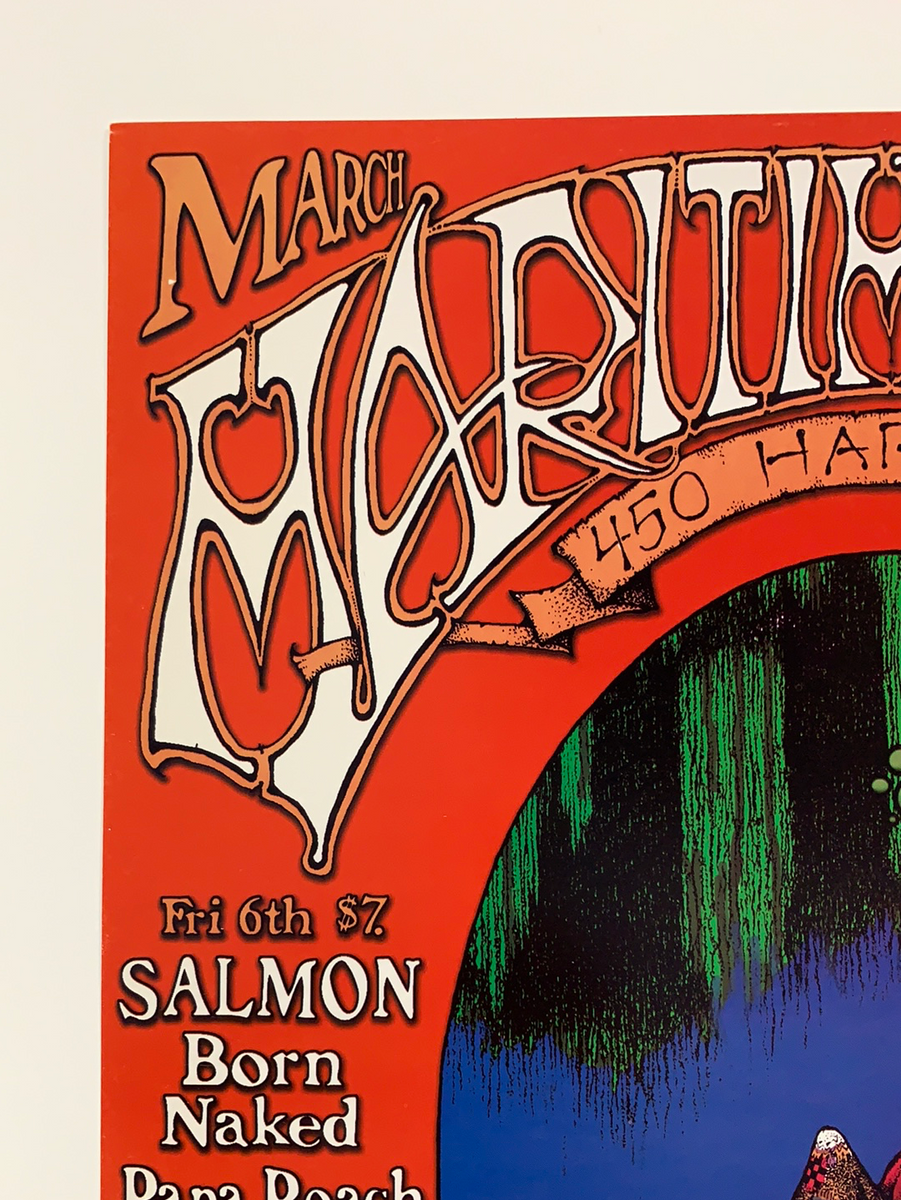 MHP 44 March - 1998 poster Maritime Hall San Fran 1st – Sold Out