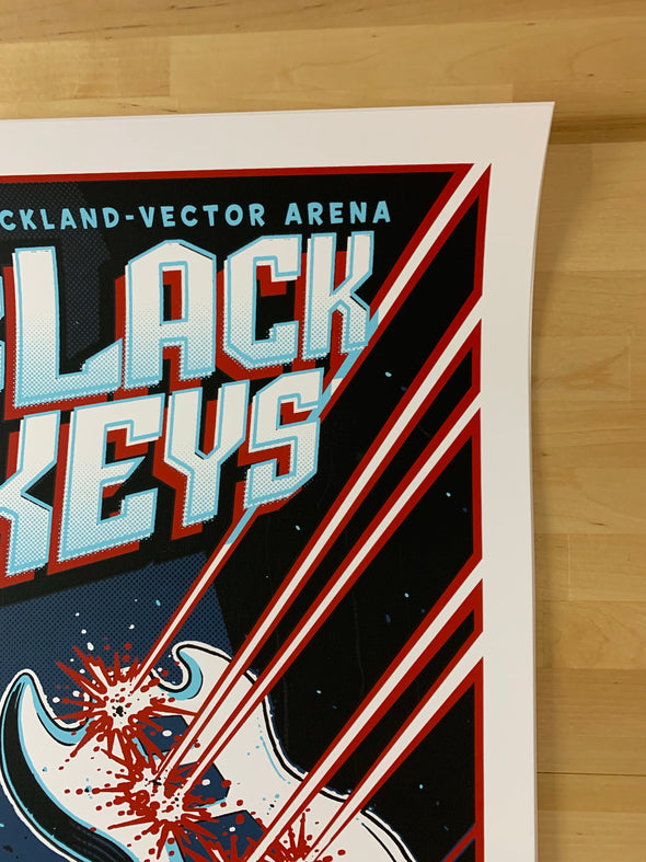 Black Keys - 2012 Blair Sayer poster Auckland, AUS S/N